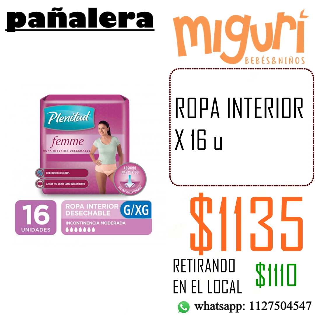 Carta de pañalera Mi Guri en Bernal Oeste, Quilmes — página 80